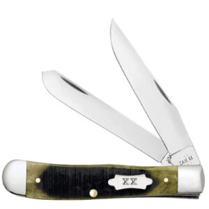 Olive Green Bone - Sawcut Jig Trapper 6254 SS