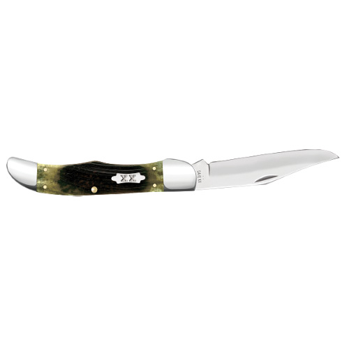 Olive Green Bone - Sawcut Jig Folding Hunter 6165 SS - Image 4