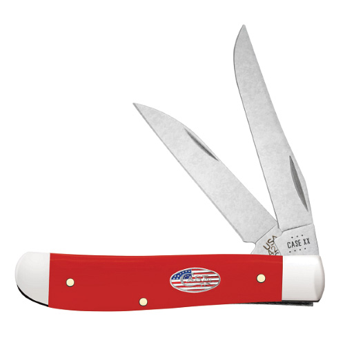 American Workman Smooth Red Synthetic Mini Trapper 4207W CS