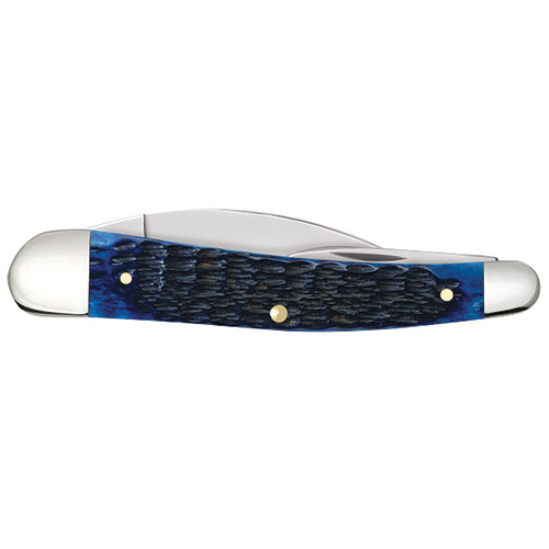 Navy Blue Bone Rogers Jig Seahorse Whittler 6355WH SS - Image 3