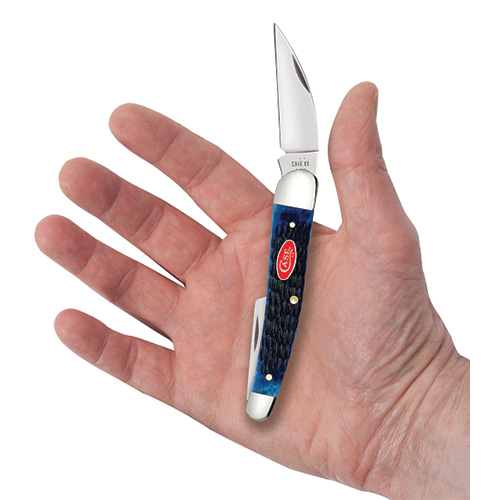 Navy Blue Bone Rogers Jig Seahorse Whittler 6355WH SS - Image 5