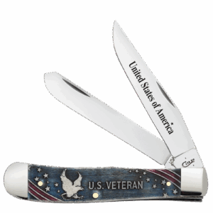 U.S. Veterans Natural Bone Color Wash Trapper 6254 SS