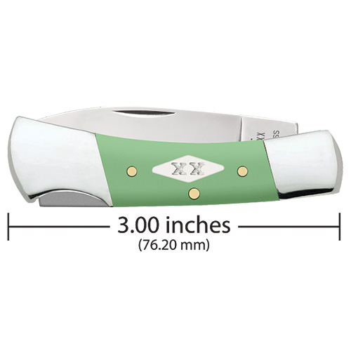 Mint Green Synthetic Smooth Lockback 41225L SS - Image 2