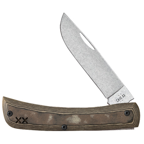 Black & Tan Richlite w/Black G-10 Smooth XR Sod Buster Jr XR10137