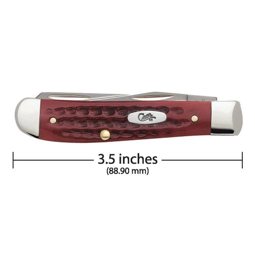 Pocket Worn Old Red Bone Corn Cob Jig Mini Trapper 6207 SS - Image 2