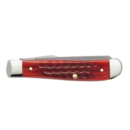 Pocket Worn Old Red Bone Corn Cob Jig Mini Trapper 6207 SS - Image 3
