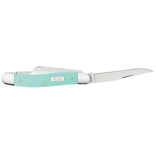 Seafoam Green Smooth G10 Medium Stockman 10318 SS - Image 2