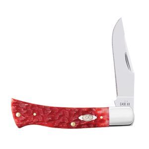 Peach Seed Jig Dark Red Bone Case Axe Handle BR61135 CS