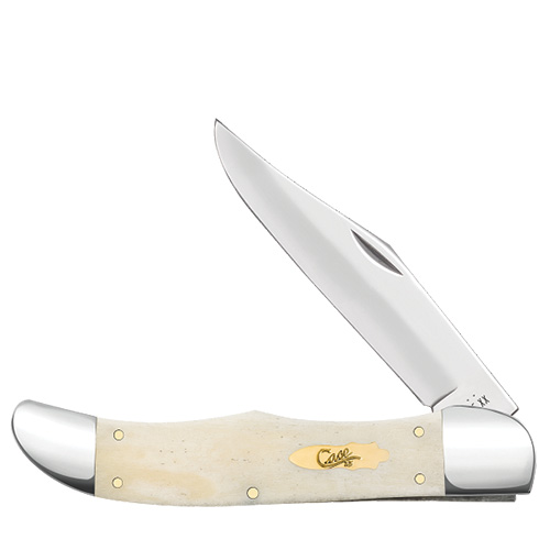 Smooth Natural Bone Folding Hunter 6165 SS