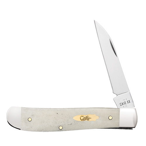 Smooth Natural Bone Mini Trapper 6107W SS