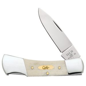 Smooth Natural Bone Lockback 61225L SS