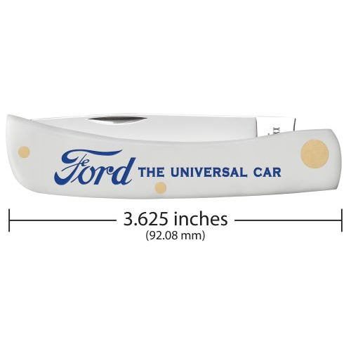 Ford White Synthetic Smooth Sod Buster Jr 4137 SS - Image 2
