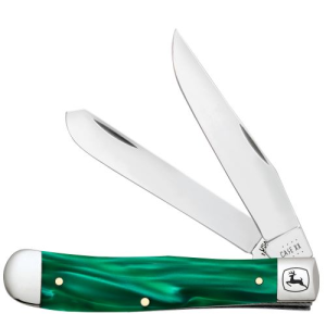 John Deere Green Pearl Kirinite Smooth Trapper 10254 SS