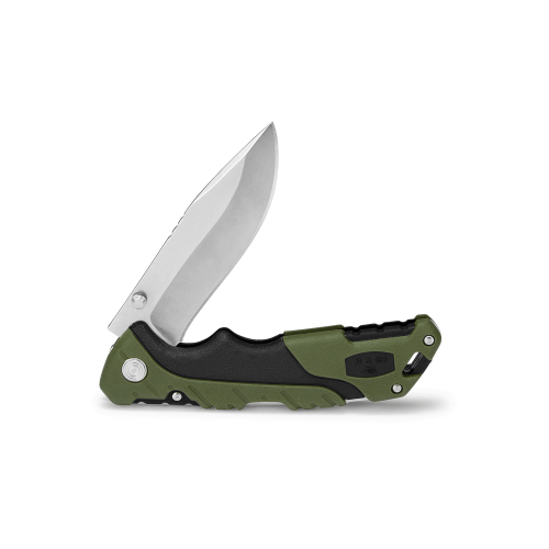 0659GRS Pursuit Large Folder, Black/Green Molded Handle - Image 4