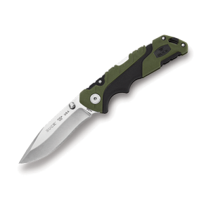 0661GRS Pursuit Small Folder, Black/Green Handle