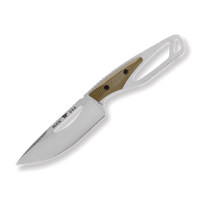 631GRS Paklite Field Knife Pro OD Green Canvas Micarta Handle