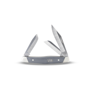 301GYS2 Stockman Synthetic Gray Handle, 420HC Steel