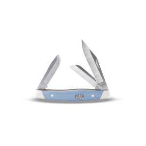 301BLS Stockman Synthetic Blue Handle, 420HC Steel