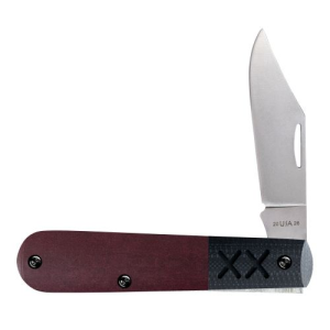 Red Richlite w/Black G-10 Smooth XR Barlow XR101009 1/2 S35VN