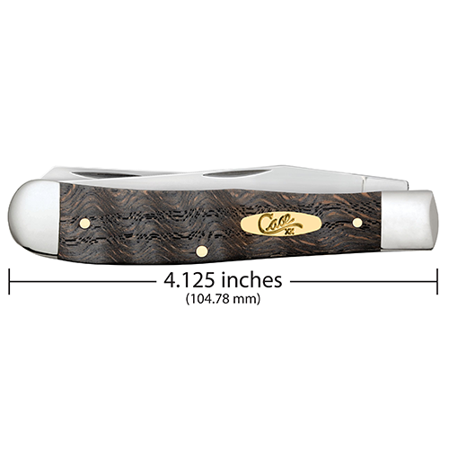 14000 Black Curly Oak Wood Smooth Trapper 7254 SS - Image 2