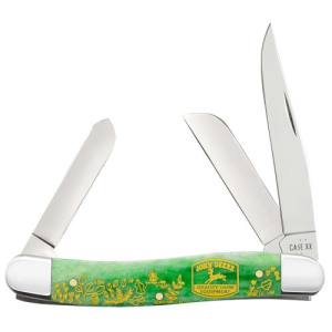 15801 John Deere Bright Green Bone Smooth Medium Stockman 6318 SS