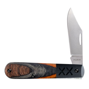 Sloped Ember Glow Dymalux Wood W/Blk G10 XR Barlow XR71009 1/2