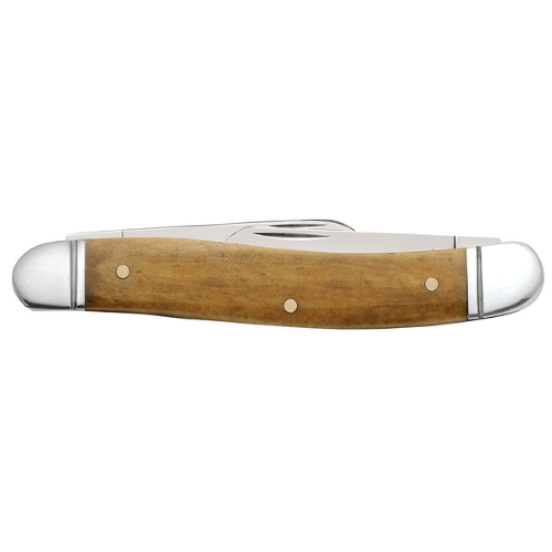 58185 Antique Bone Smooth Medium Stockman 6318 SS Fluted - Image 2