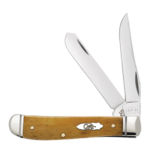 58188 Antique Bone Smooth Mini Trapper 6207 SS Fluted