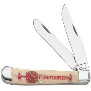 W9100547 Firefighter Smooth Natural Bone Trapper 6254 SS