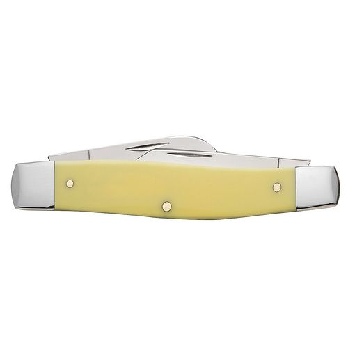 Yellow Synthetic Smooth Large Stockman 3375 CS - Image 3