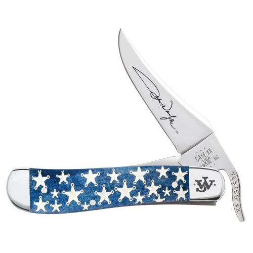 John Wayne Navy Blue Bone Smooth RussLock 61953L SS