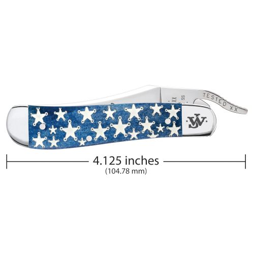 John Wayne Navy Blue Bone Smooth RussLock 61953L SS - Image 2